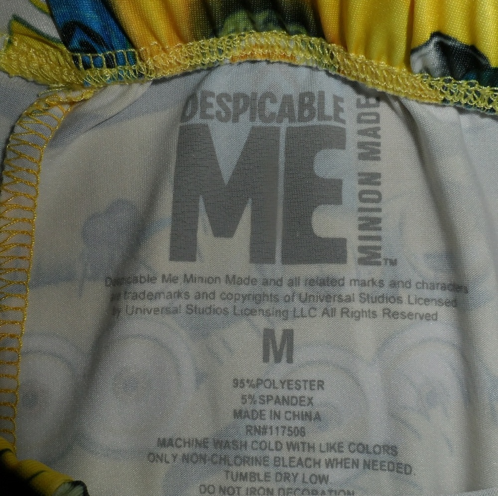 Despicable Me Minion Leggings - Picture 4 of 4